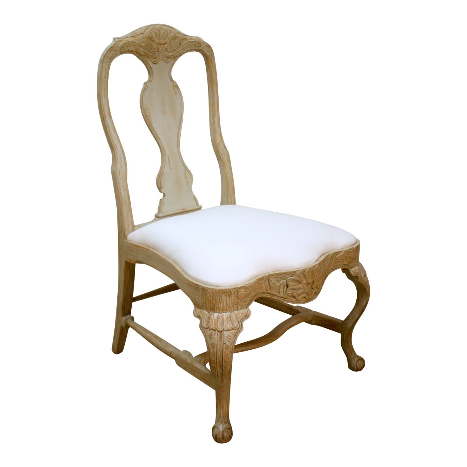 Swedish Rococo Dining Side Chair – Swede Furniture